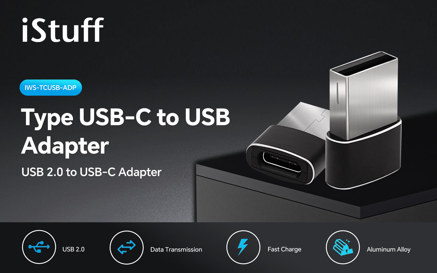 Type USB-C to USB Adapter (IWS-TCUSB-ADP)