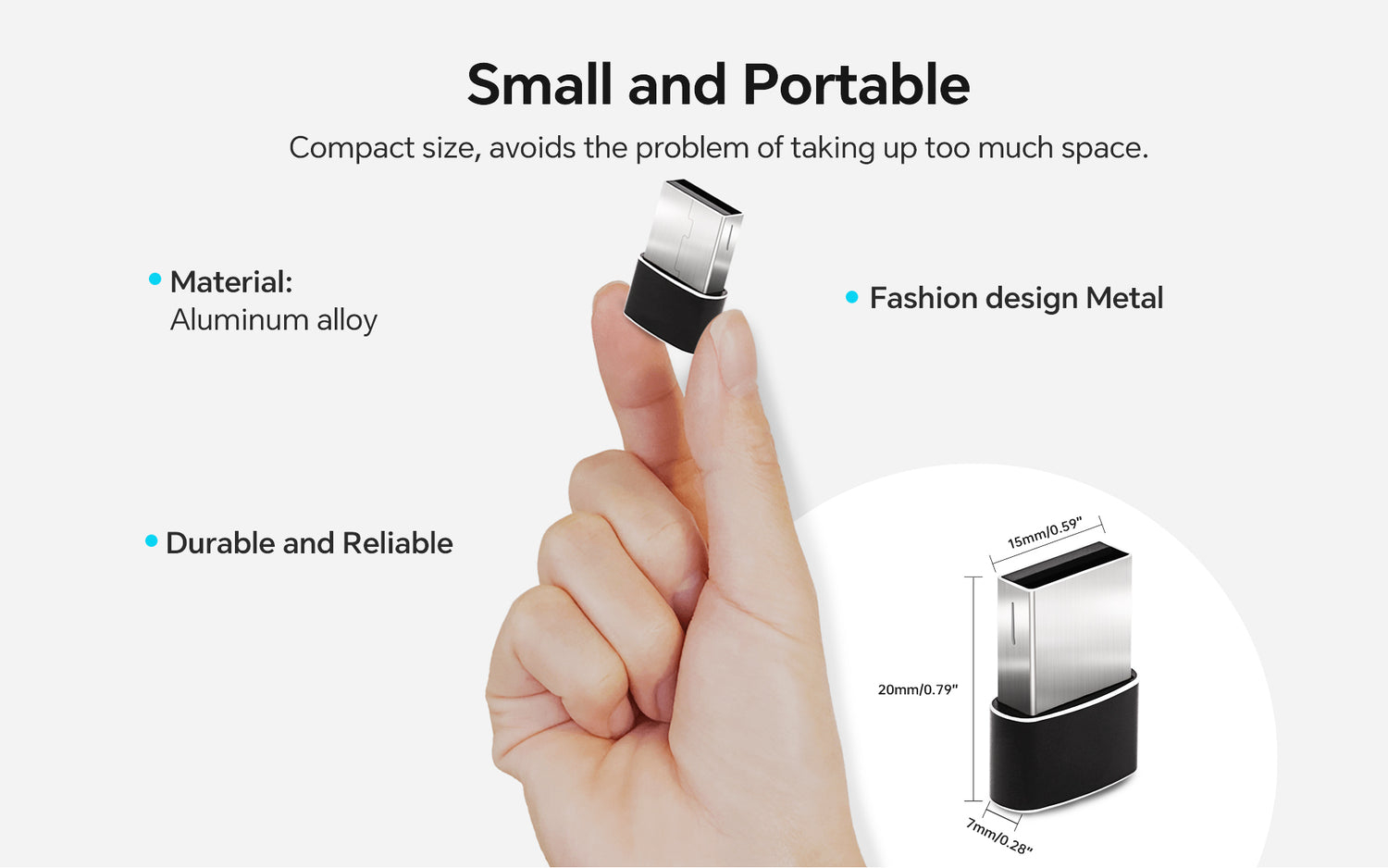 Type USB-C to USB Adapter (IWS-TCUSB-ADP)