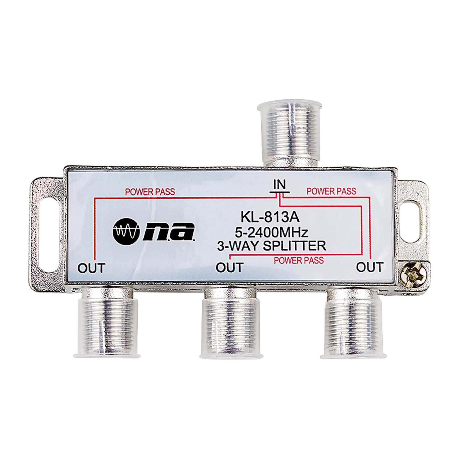3-Way Coaxial Splitter (DB-KL-813A)