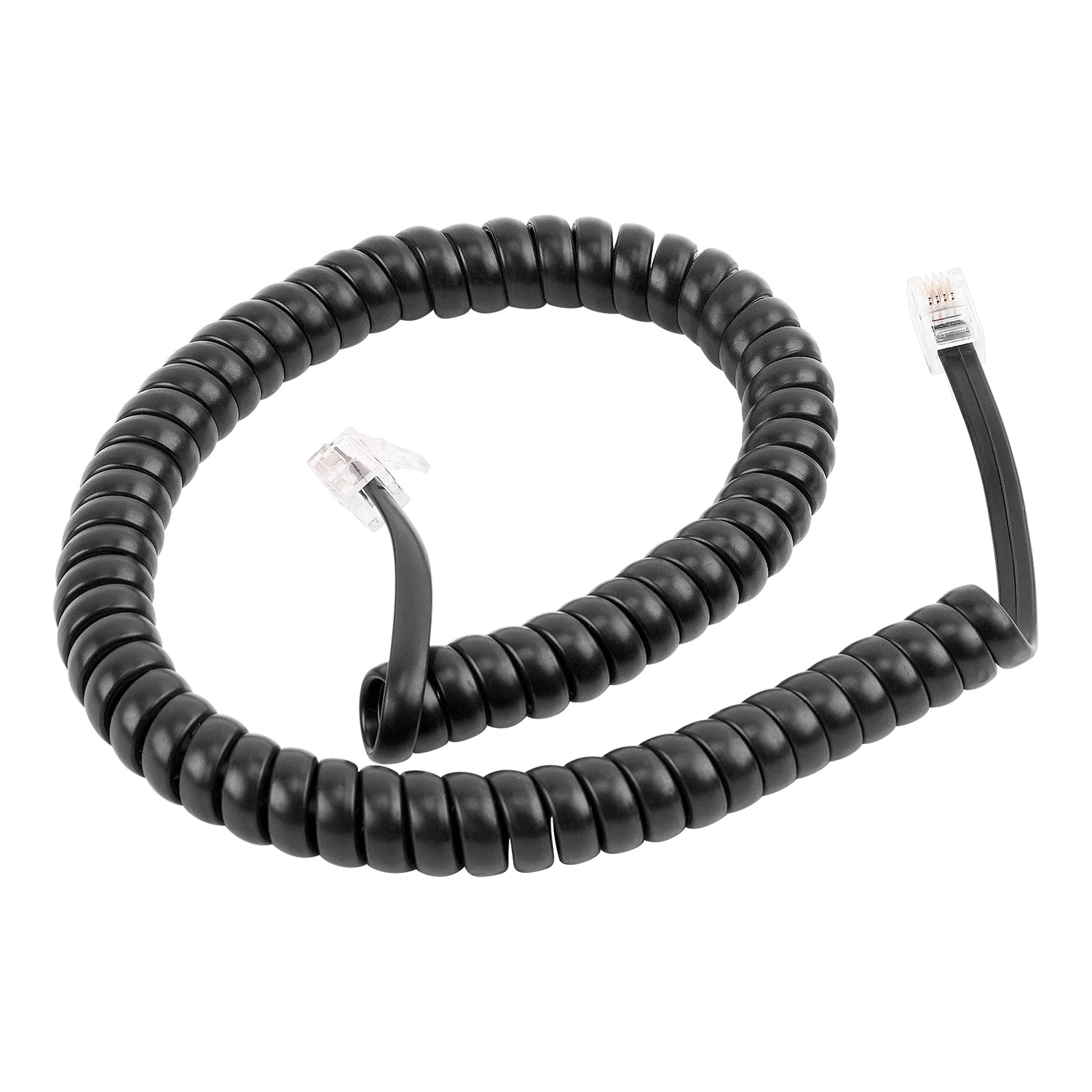 Modular Handset Coiled Cord(KR-209-7 BLK)