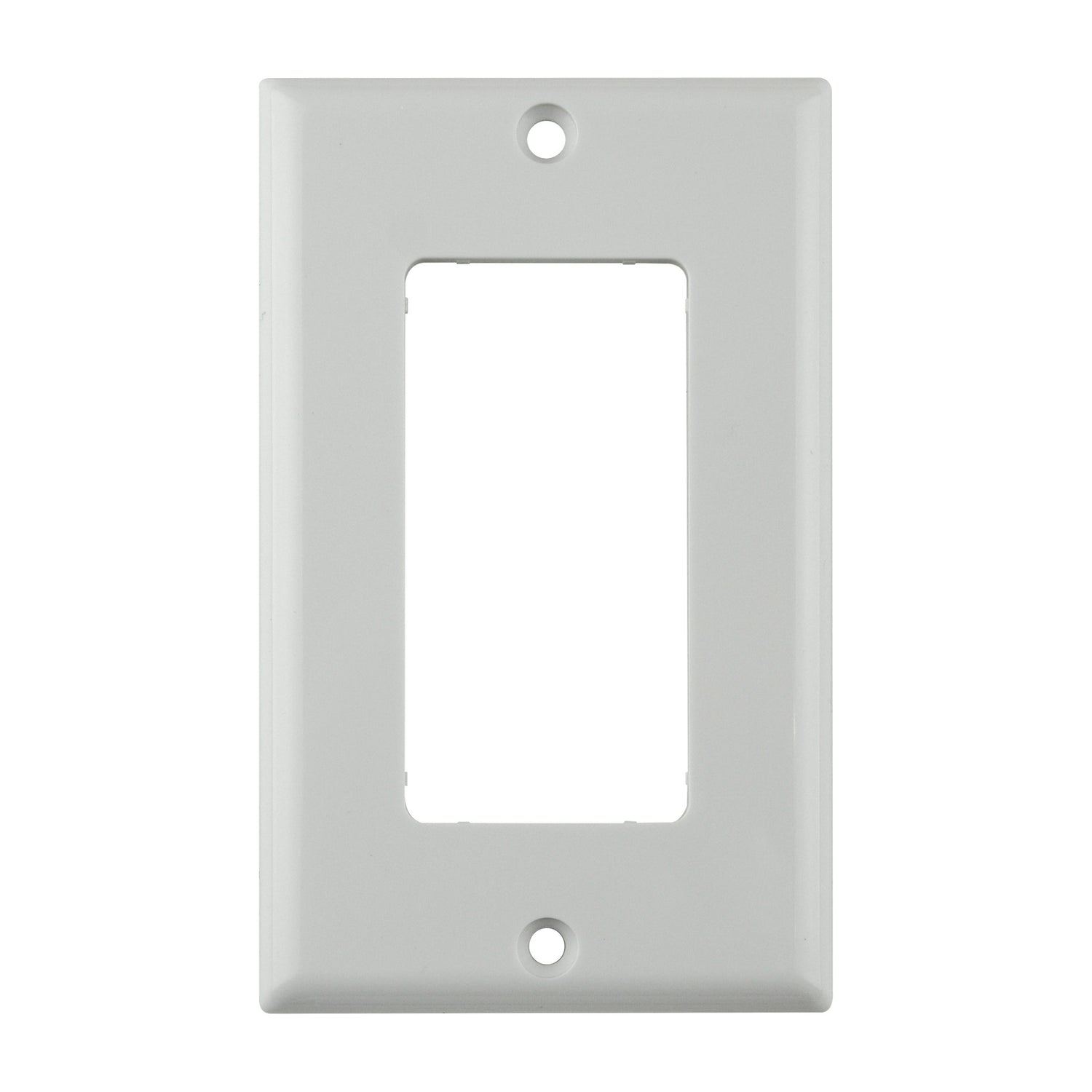 Brush Wall Plate White (KR-U100-WHT)