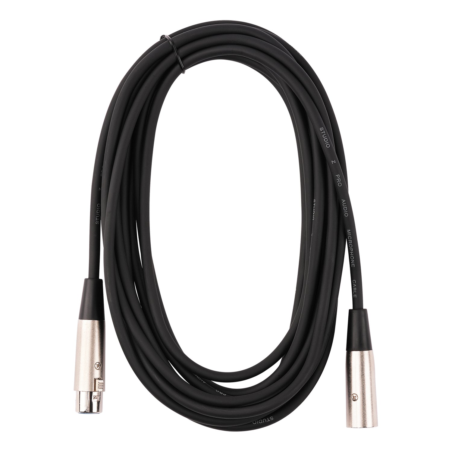 20Ft 3 Pin XLR Plug to 3 Pin XLR Jack Microphone Cable (MC-20-20)
