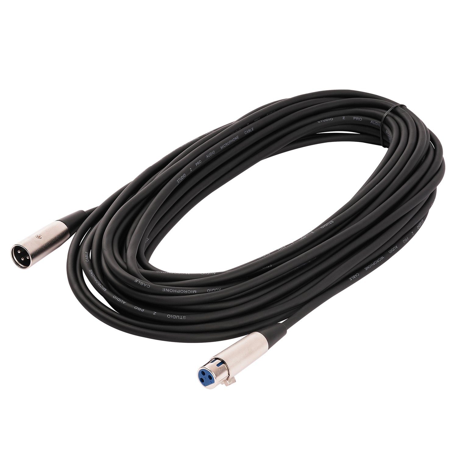 50Ft 3 Pin XLR Plug to 3 Pin XLR Jack Microphone Cable (MC-20-50)