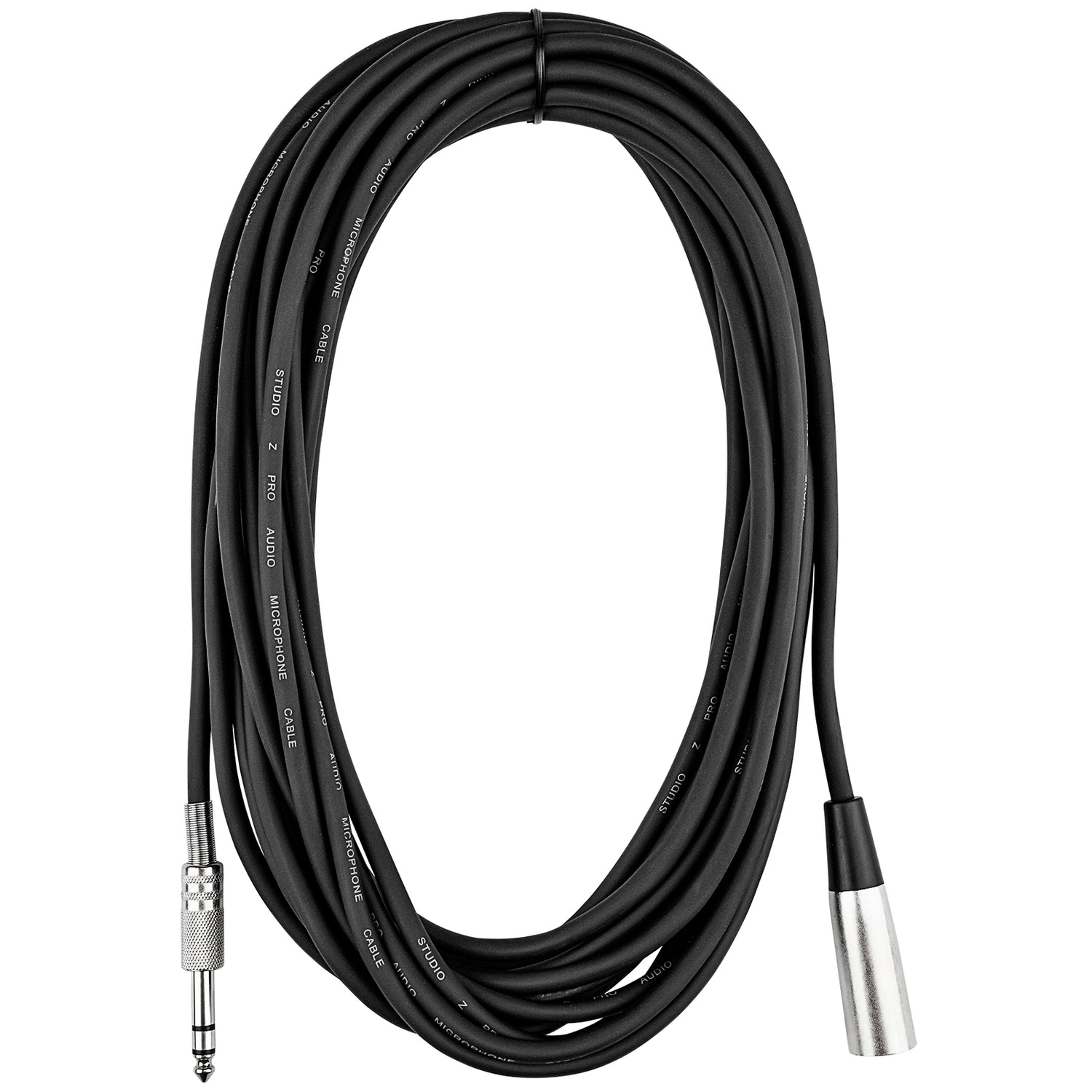 30Ft 1/4” Mono Plug to 3 Pin XLR Plug Cable (MC-30-30)