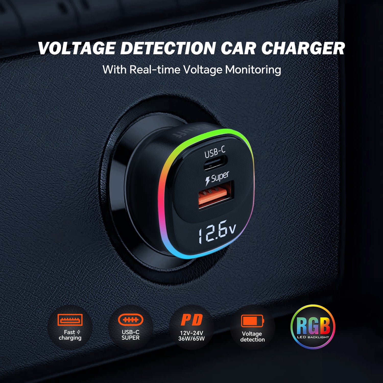 Voltage Detection Car Charger (NP-4000S)