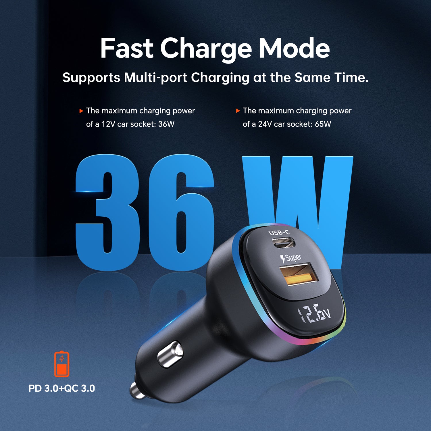 Voltage Detection Car Charger (NP-4000S)