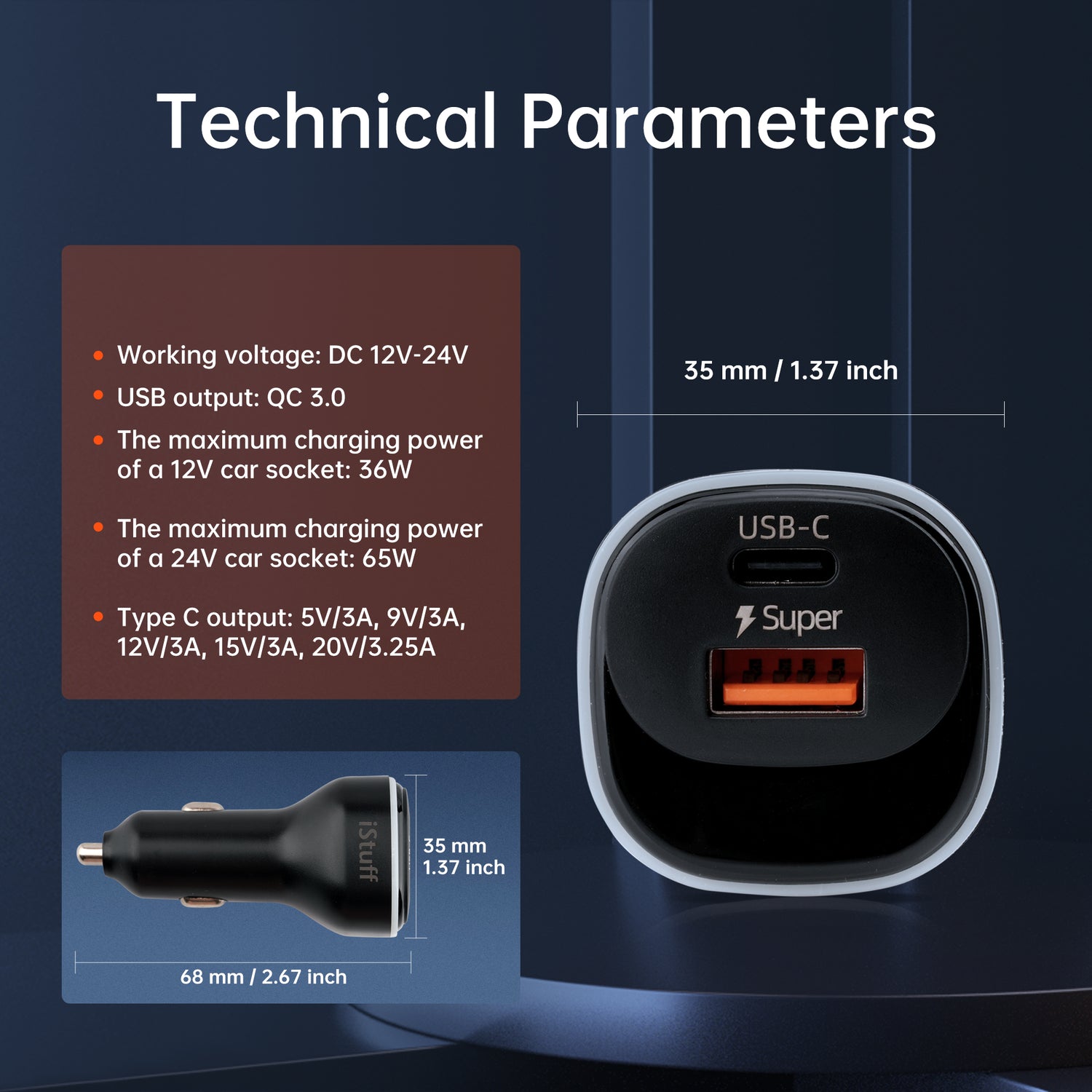 Voltage Detection Car Charger (NP-4000S)