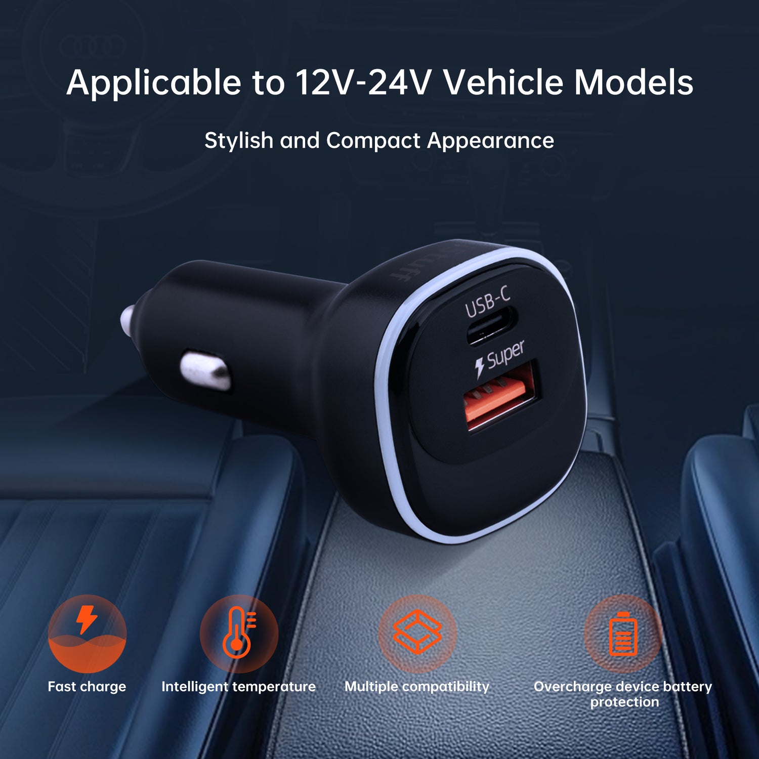 Voltage Detection Car Charger (NP-4000S)