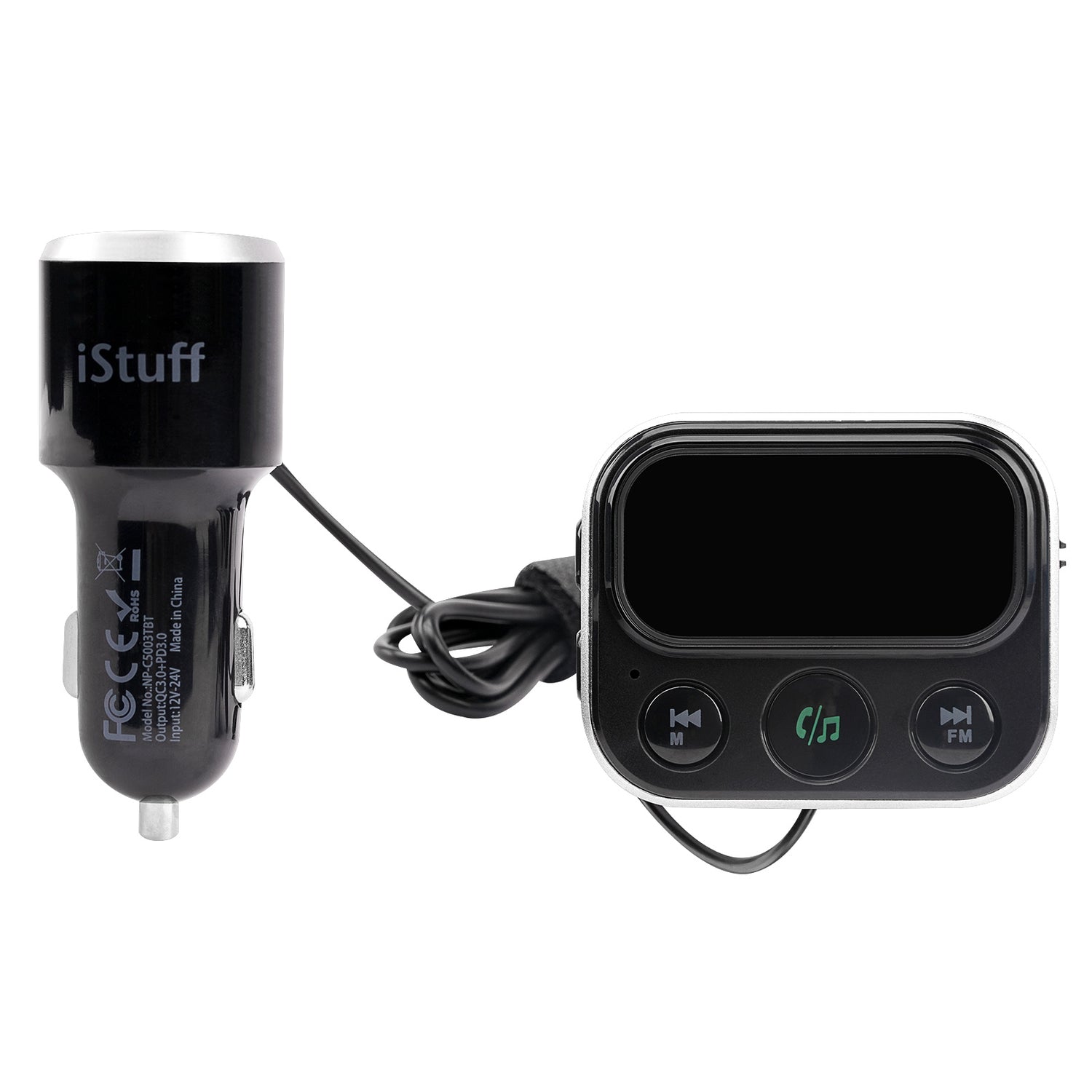 Wireless Music Stream Car Charger (NP-C5003TBT)