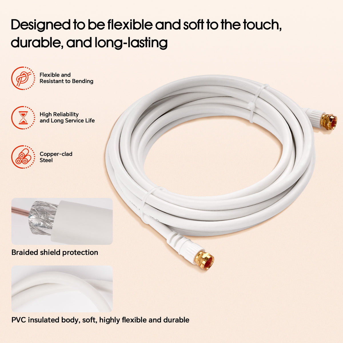 25' Video Cable with