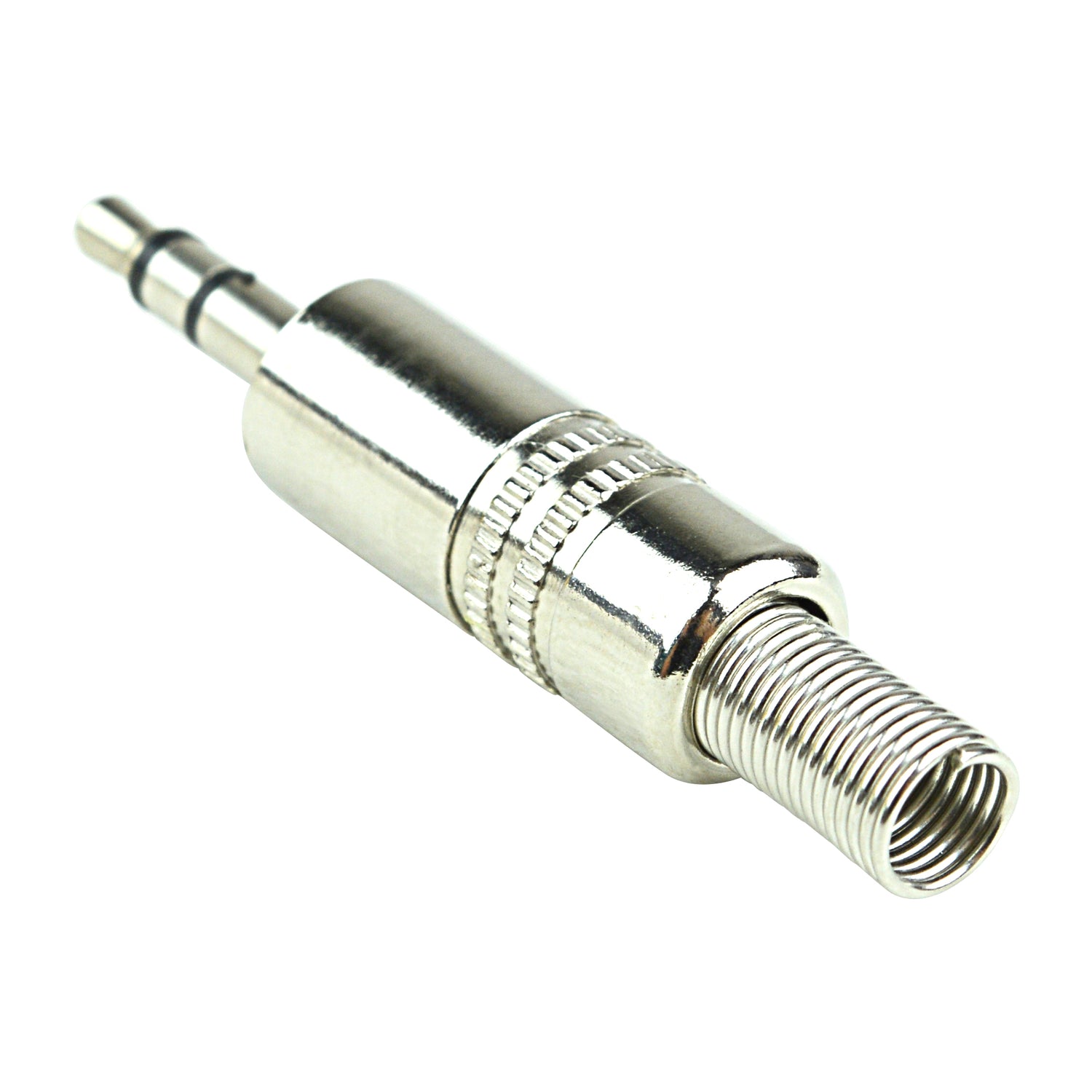 3.5mm Stereo Plug, Nickel Plated (P-106MS)