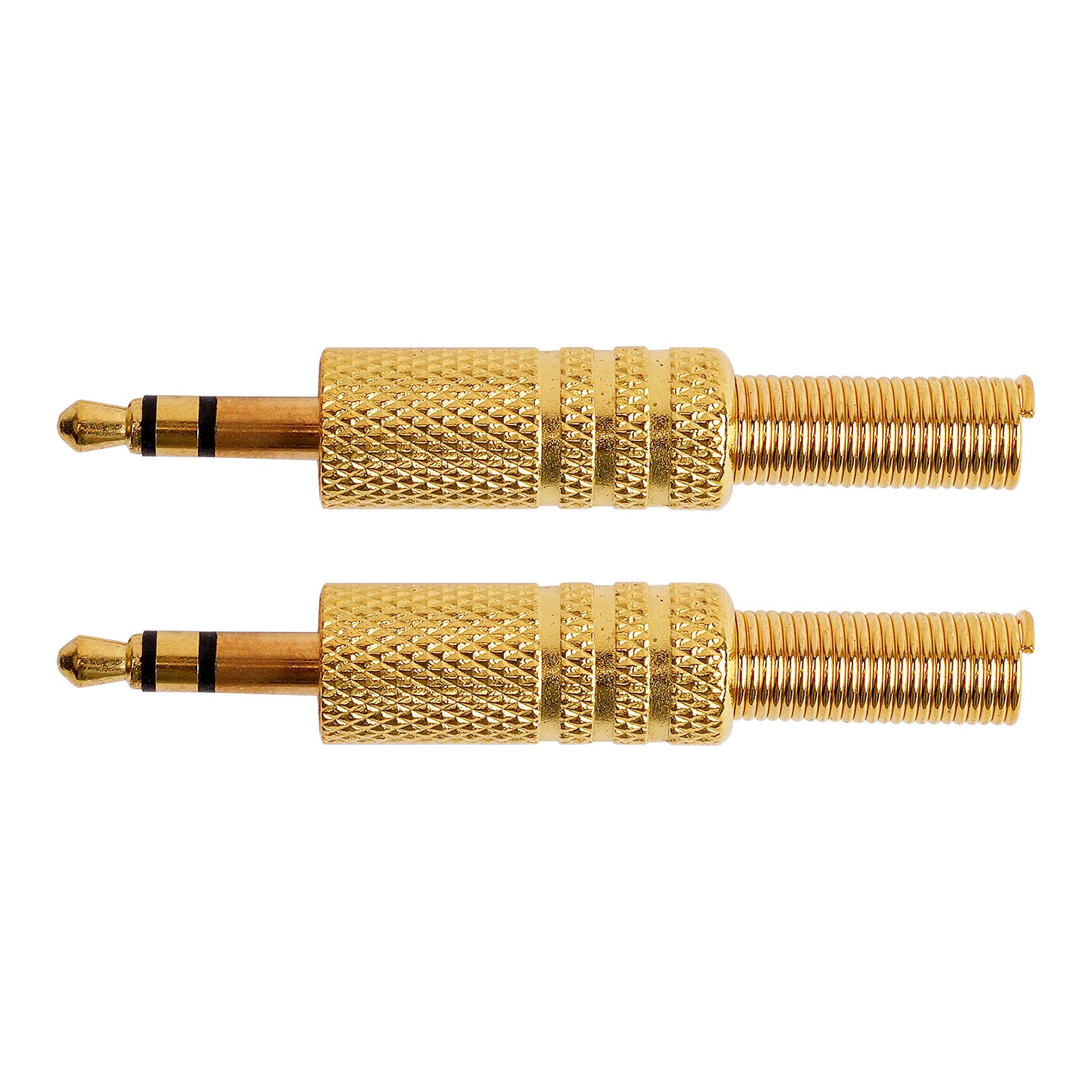 3.5mm Stereo Plug, Gold (P-106S-G)
