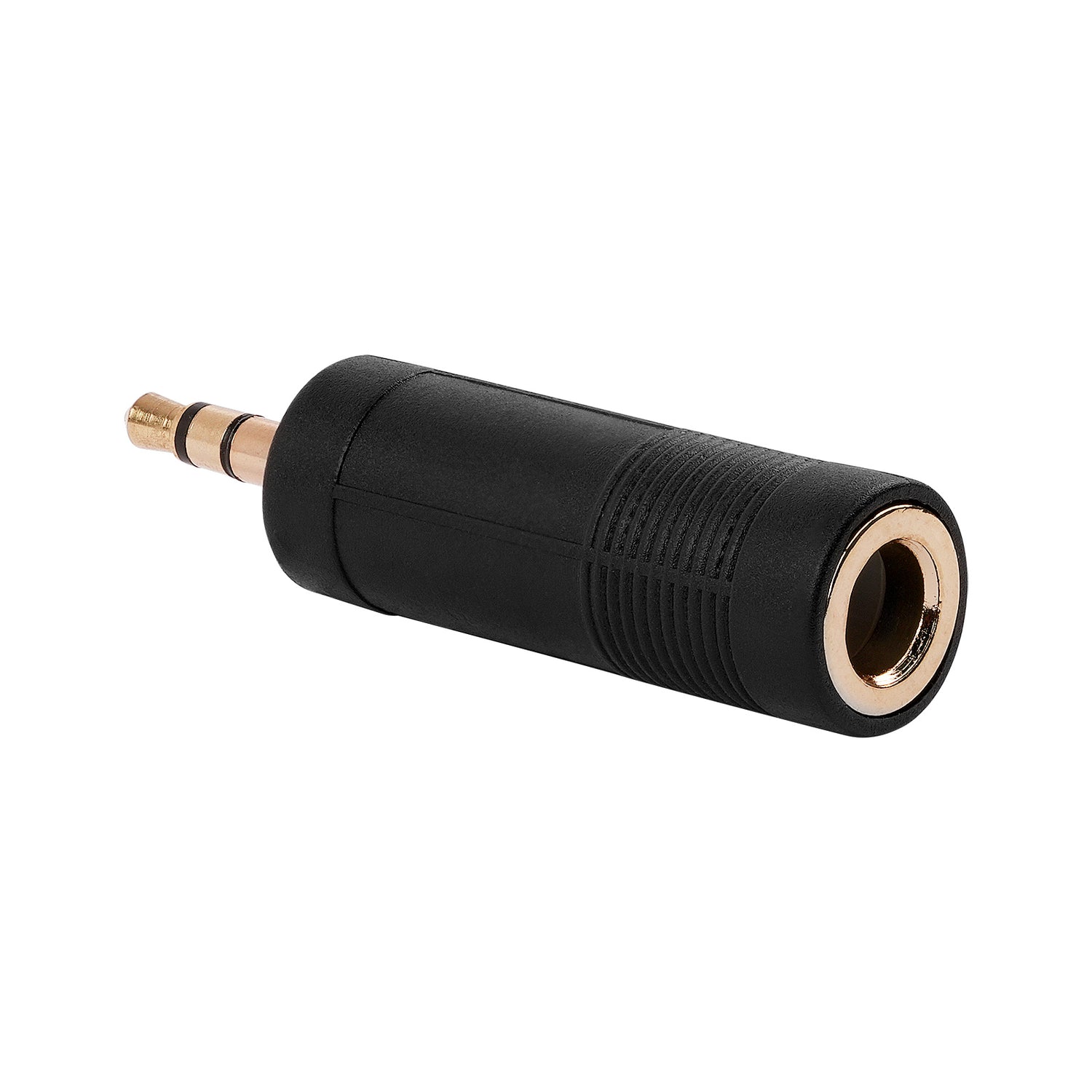 3.5mm Stereo Plug 1/4” Jack Adapter, Gold (P-110G)
