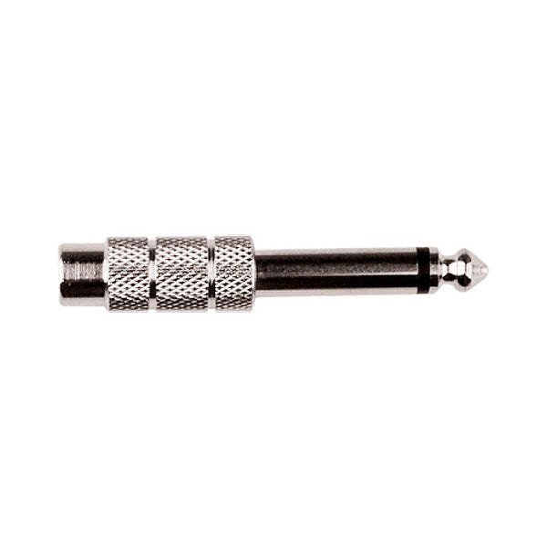 1/4” Mono Plug to 1 RCA Jacks Adapter (P-222C)
