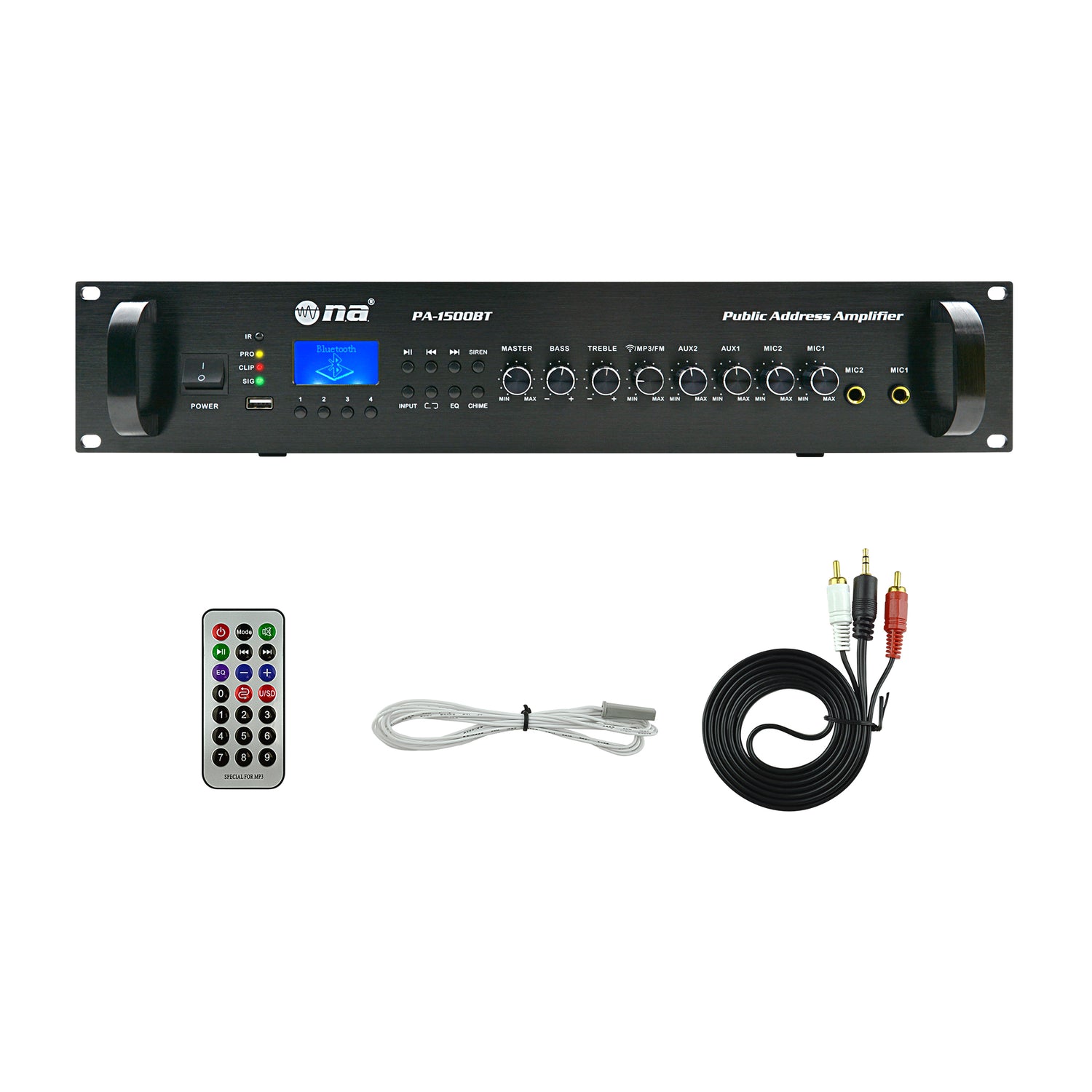 Public Address Amplifier (PA-1500BT)