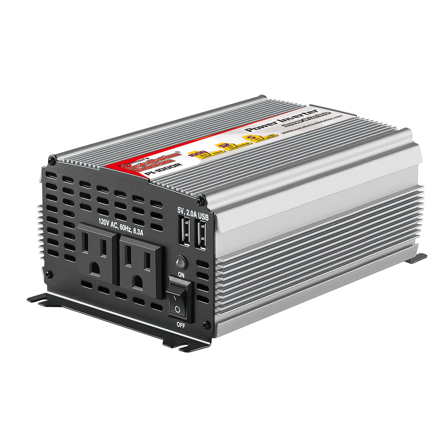 12V DC to 120V AC Power Inverter (PI-1000R)