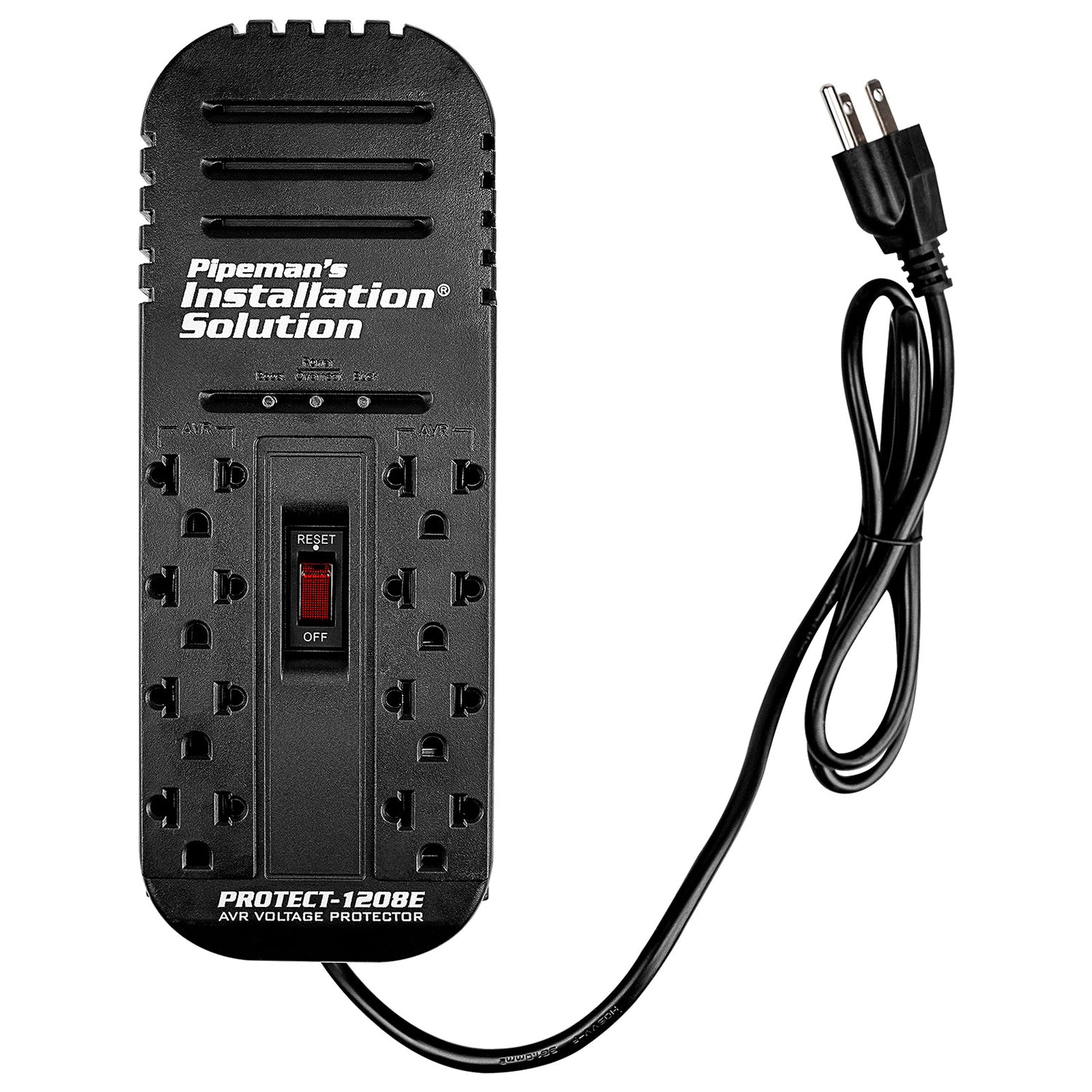 8-Outlet AVR Voltage Protector (PROTECT-1208E)