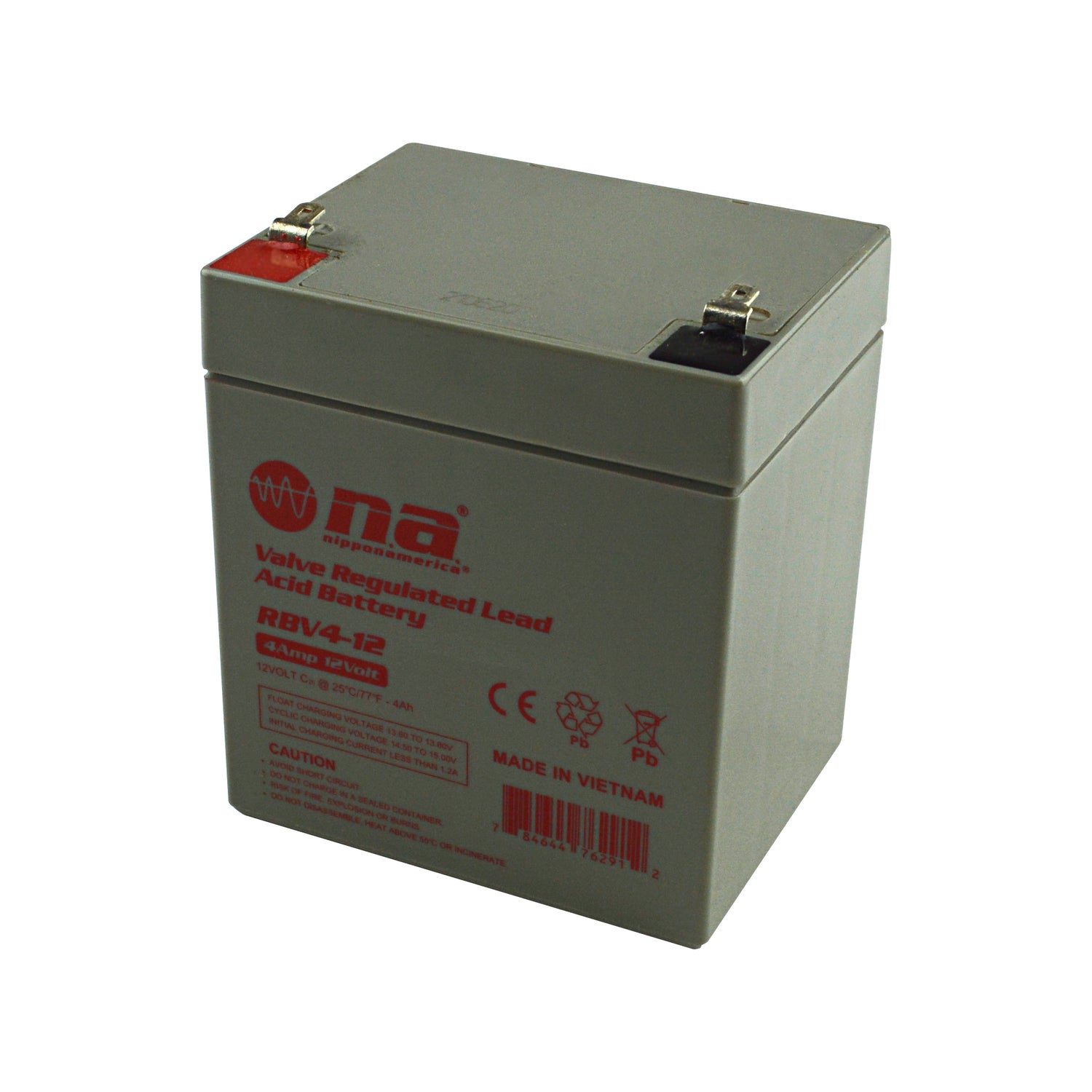 Rechargeable Valve Regulated Lead Acid Battery (RBV4-12)