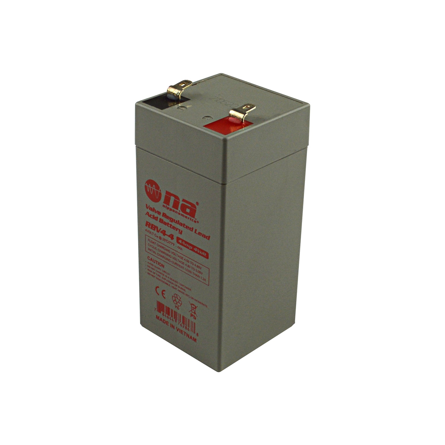 Rechargeable Valve Regulated Lead Acid Battery (RBV4-4)