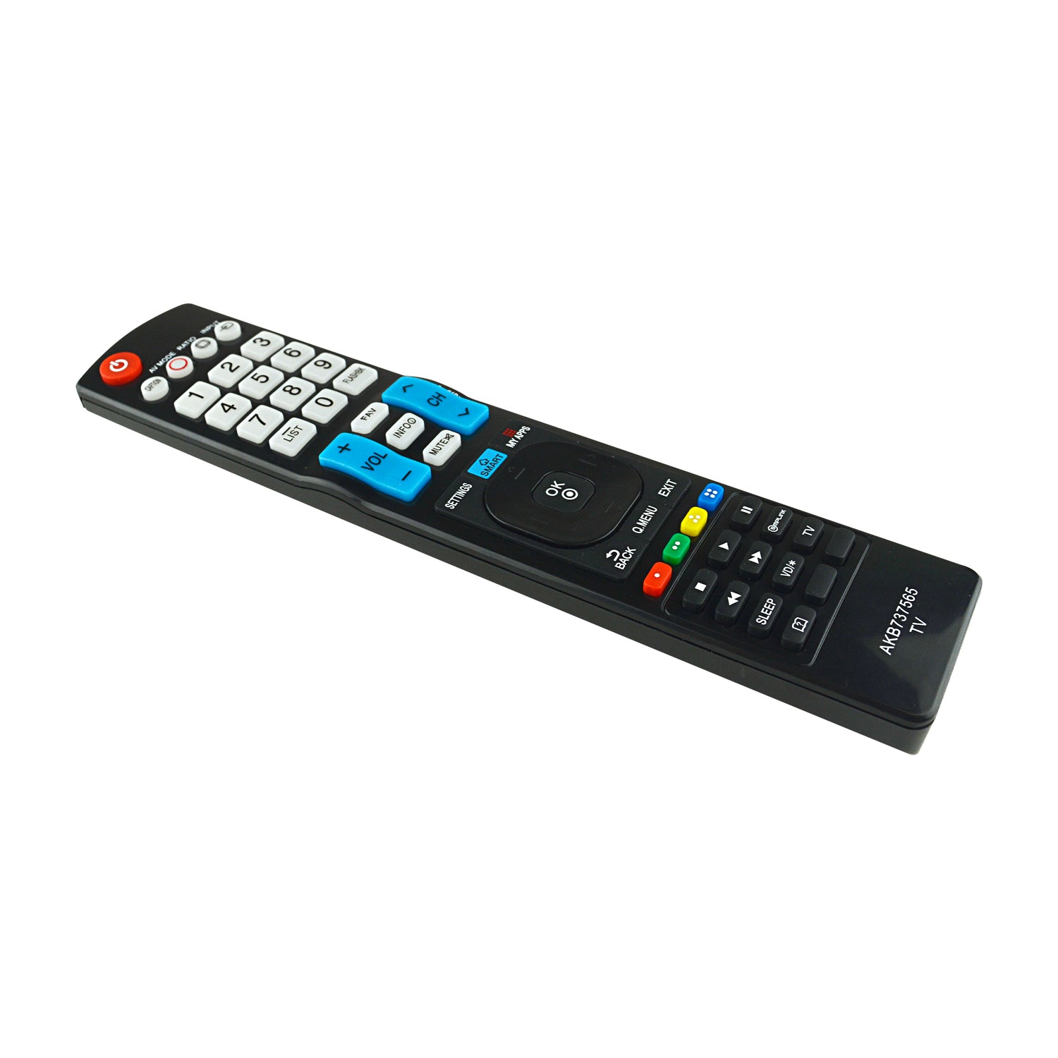 LG® Replacement HDTV, LCD, LED, 3D, Smart TV Remote Control (RCN-LGA567)
