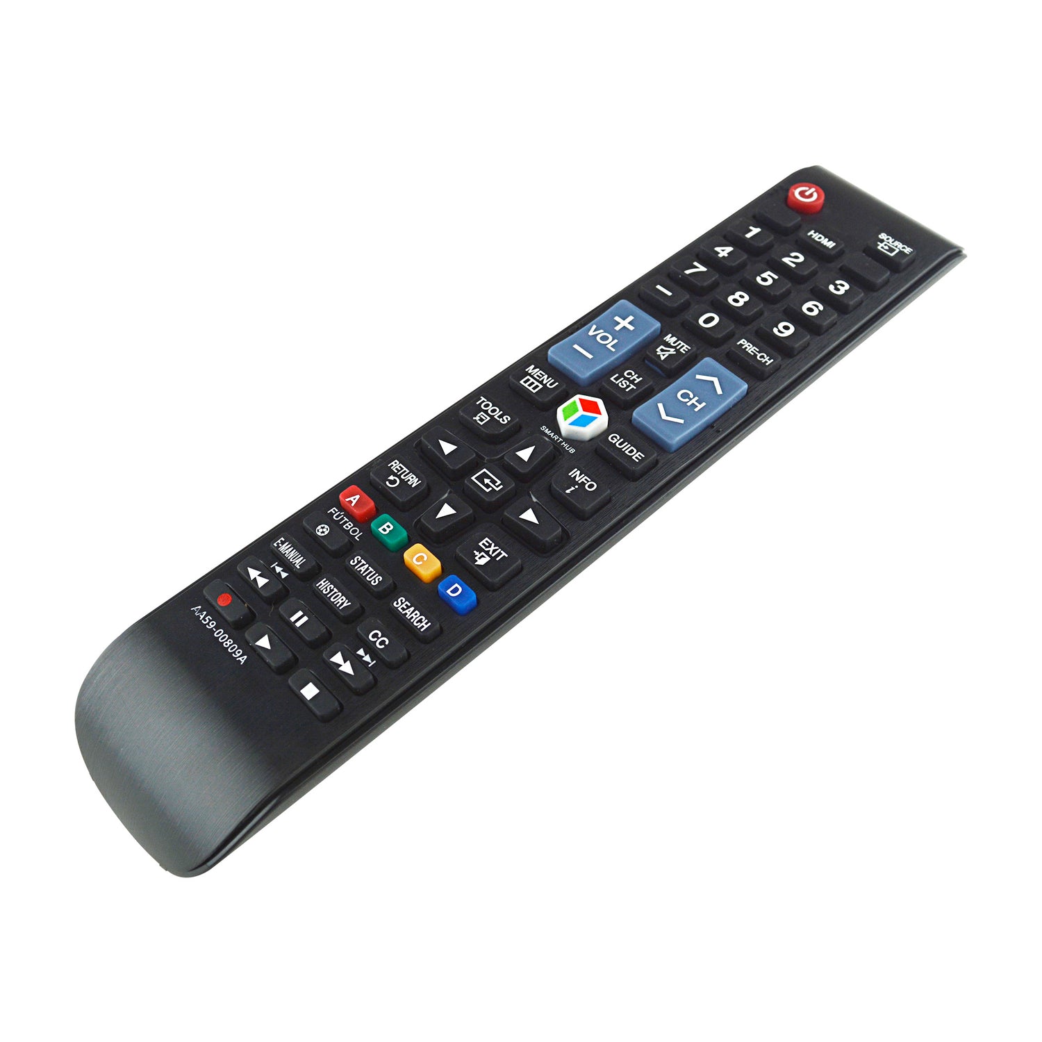 Samsung® Replacement HDTV, LCD, LED, 3D, Smart TV Remote Control (RCN-SAM809)