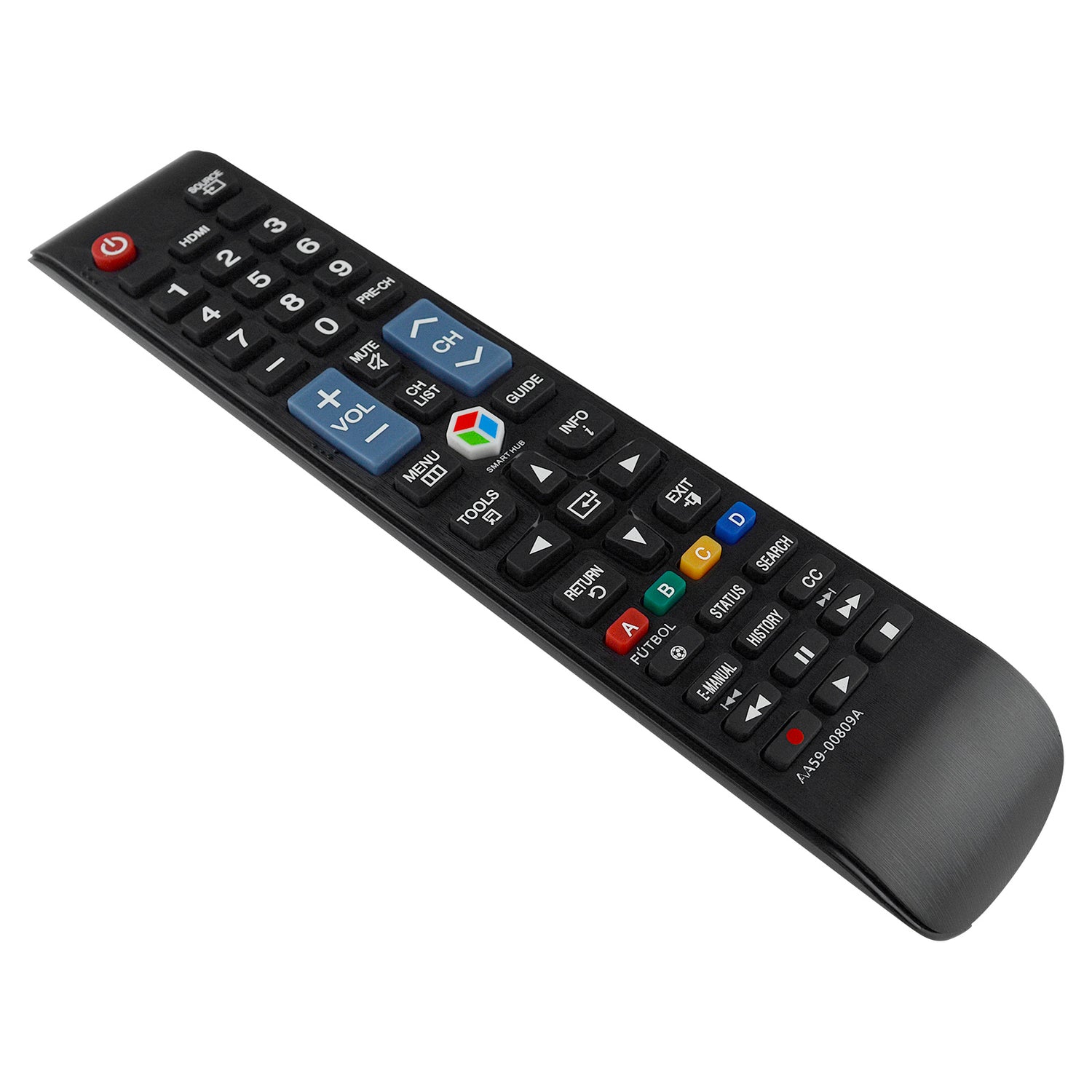 Samsung® Replacement HDTV, LCD, LED, 3D, Smart TV Remote Control (RCN-SAM809)