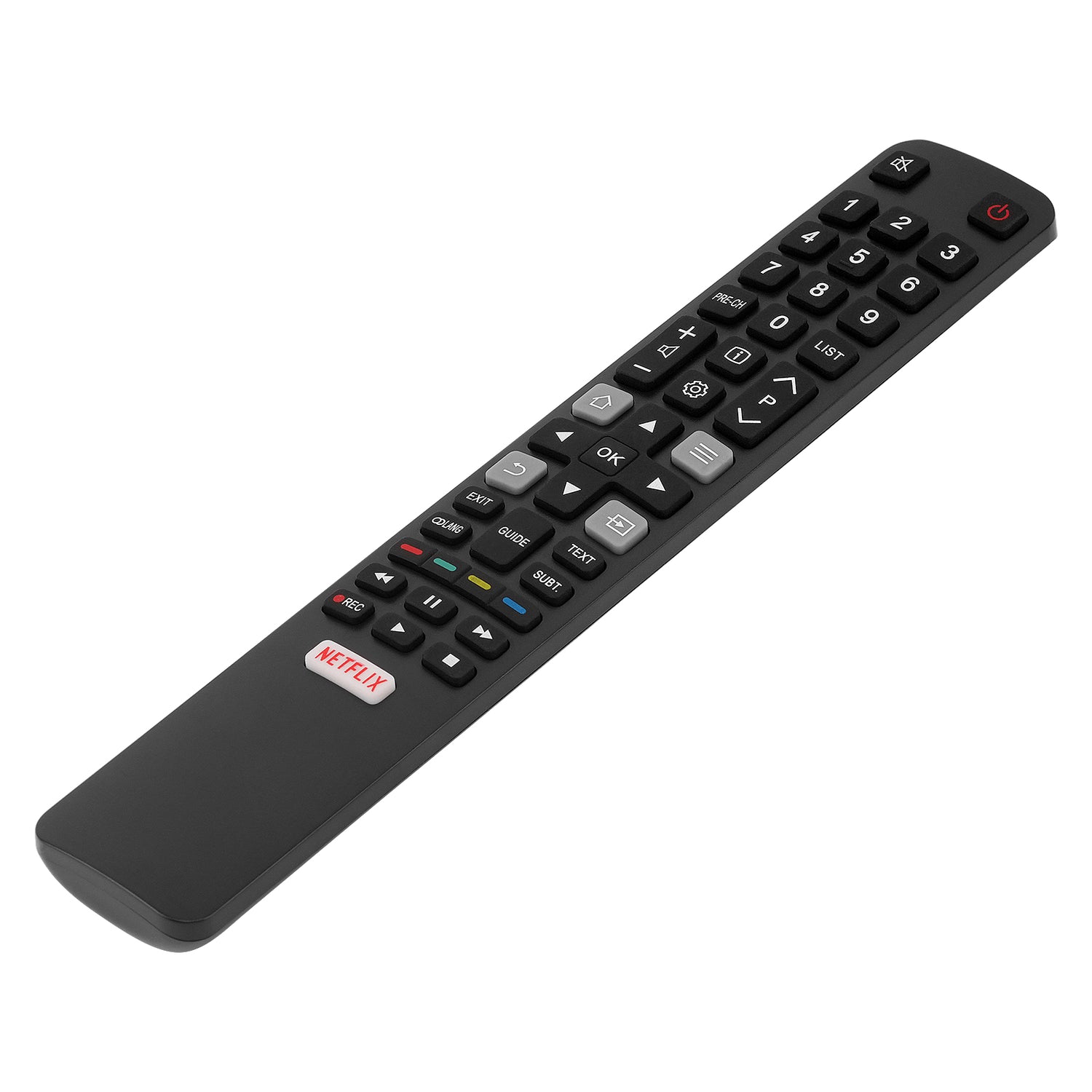 TCL® Replacement HDTV, LCD, LED, 3D, Smart TV Remote Control (RCN-TCL311S)