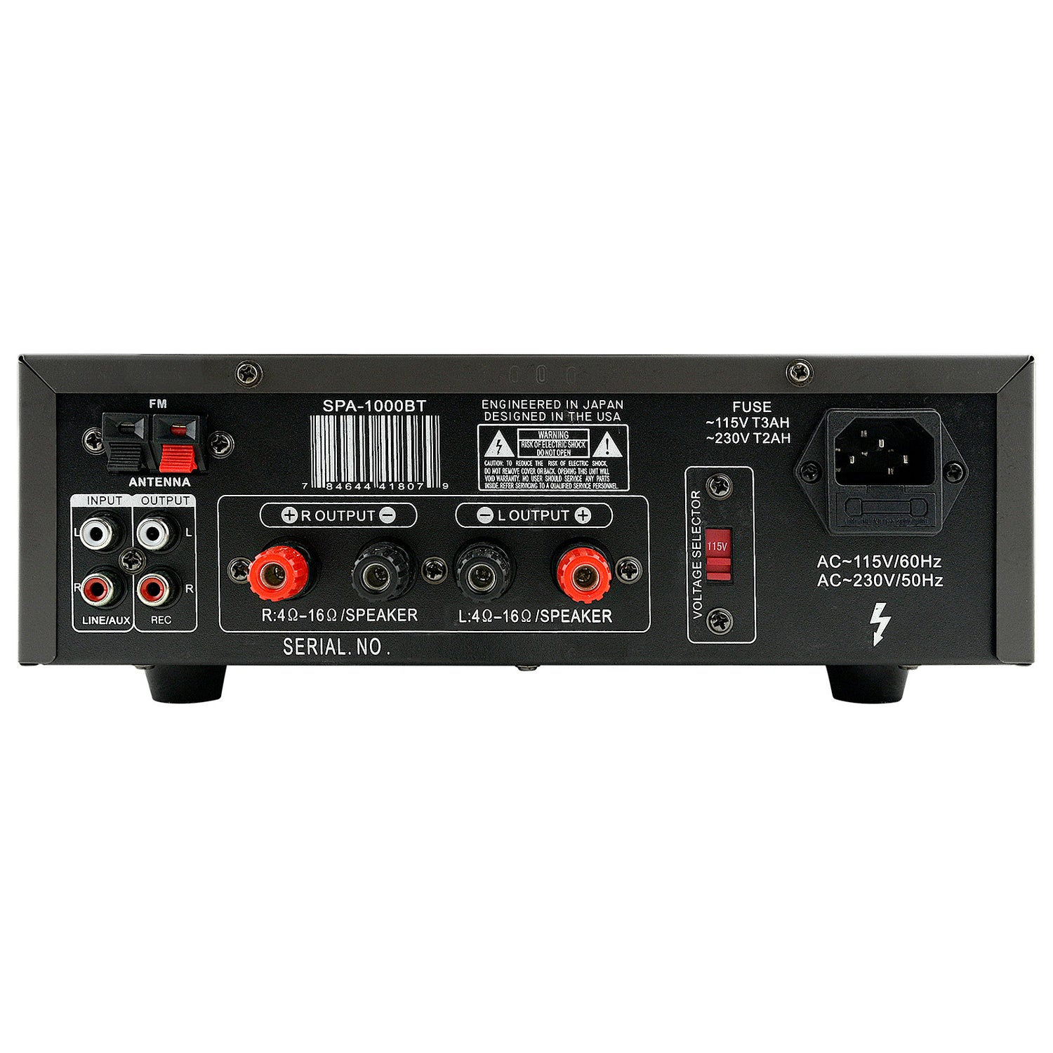 Mini Component Home Speaker System (SPA-1050CMB)