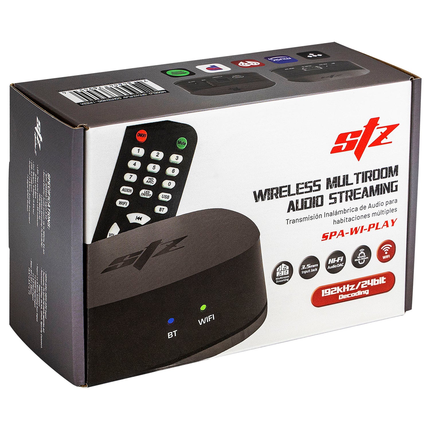 Wireless Multi-room Audio Streaming (SPA-WI-PLAY)