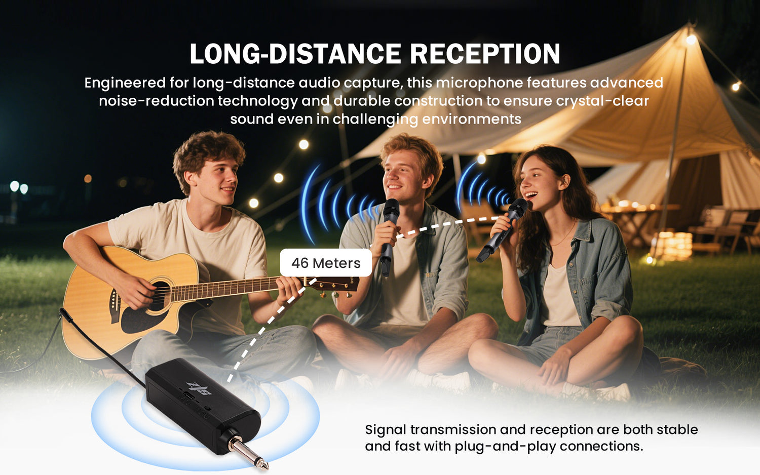 UHF Wireless Microphone (STZ-W202)