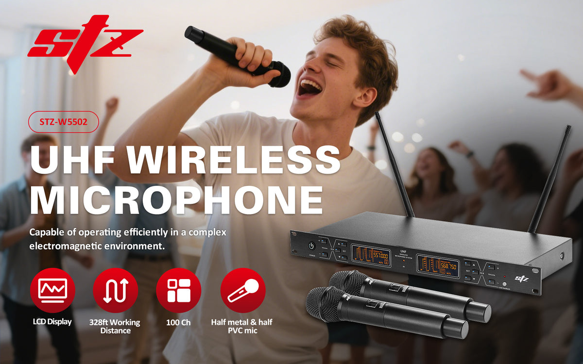 UHF Wireless Microphone (STZ-W5502)