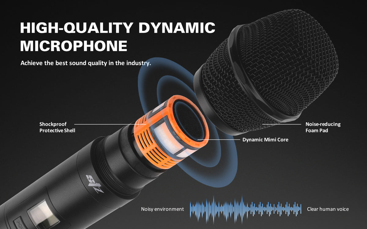 UHF Wireless Microphone (STZ-W5502)