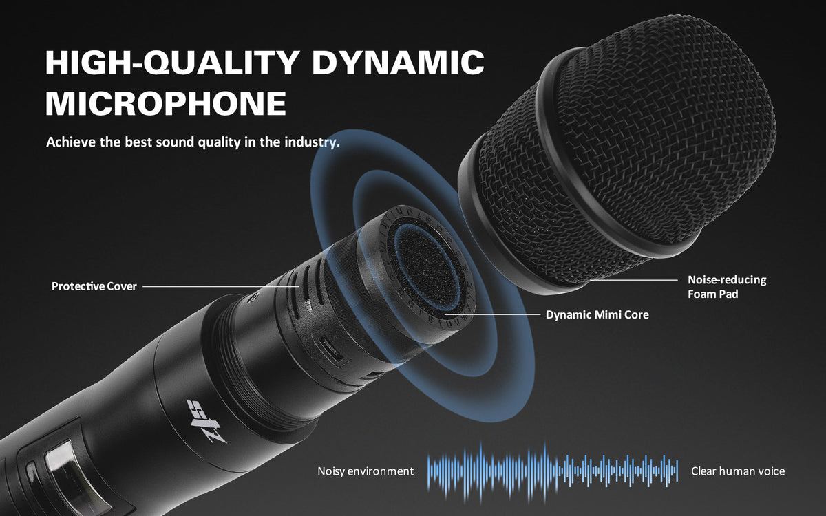 UHF Wireless Microphone (STZ-W7752)