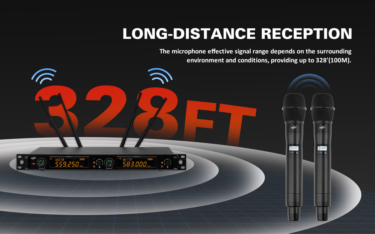 UHF Wireless Microphone (STZ-W7752)