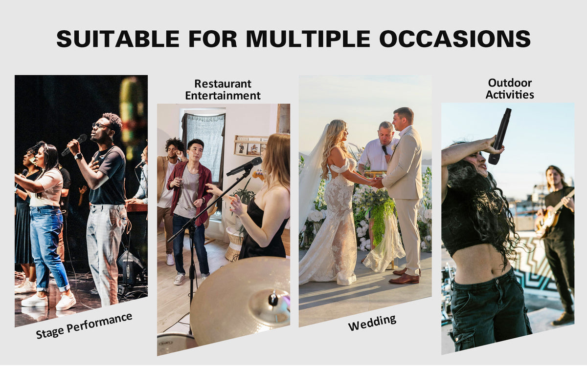 UHF Wireless Microphone (STZ-W7752)