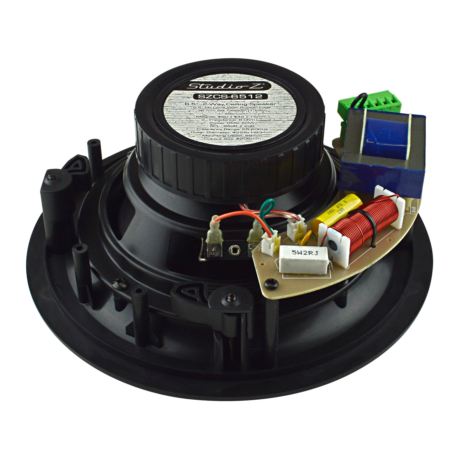6.5” 2-Way Ceiling Speaker (SZCS-6512)
