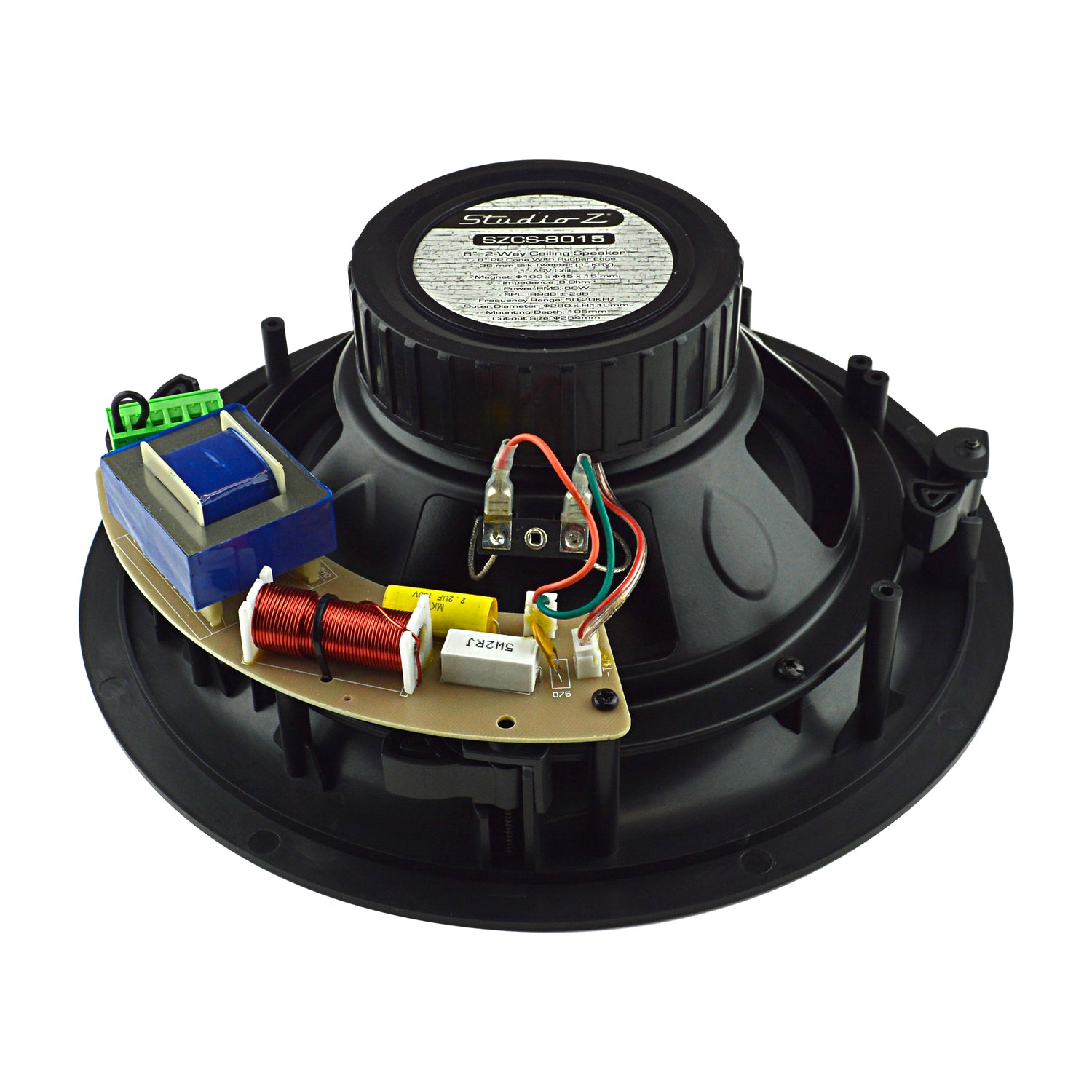 8” 2-Way Ceiling Speaker (SZCS-8015)