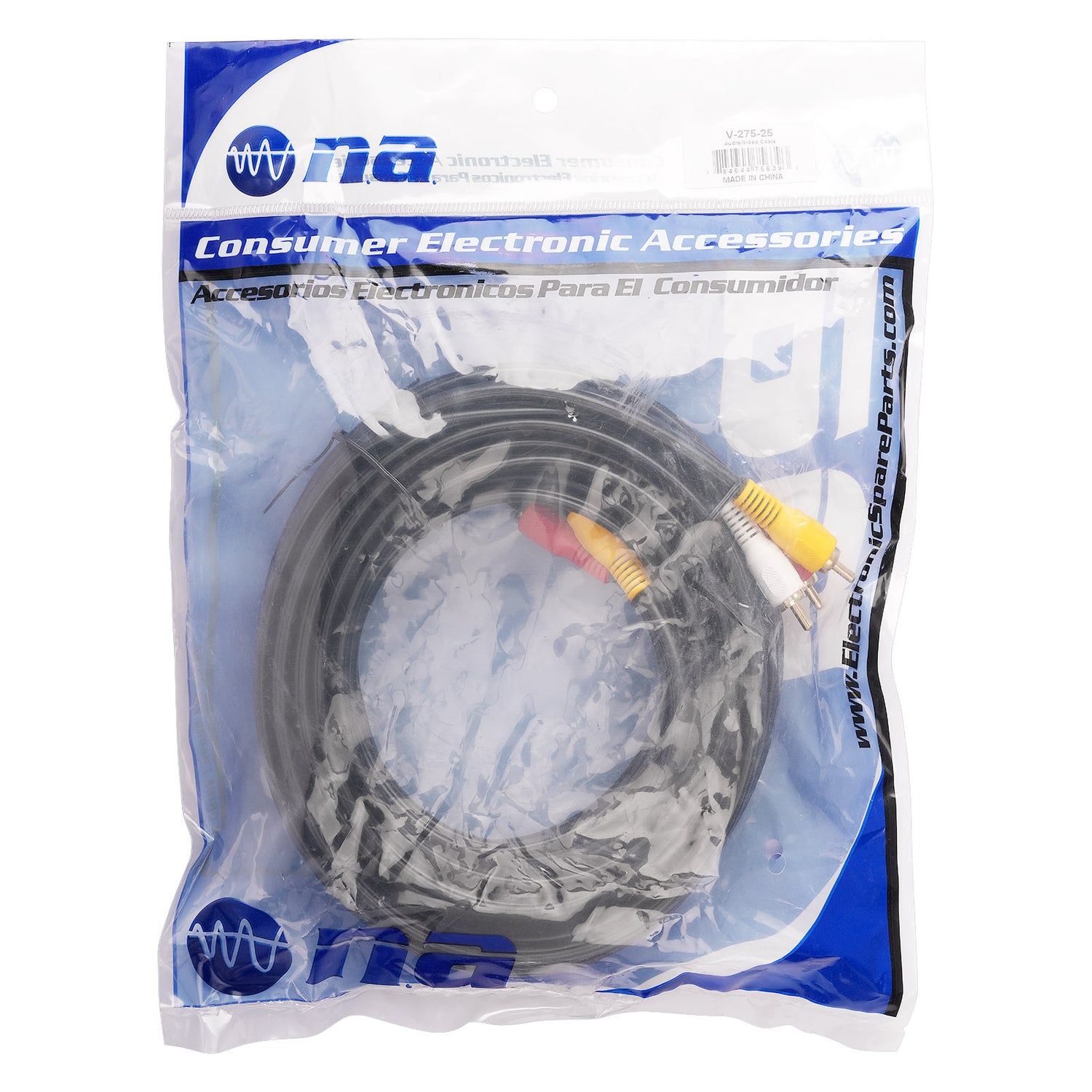 25Ft. RG-6 RCA Video Cable (V-275-25)