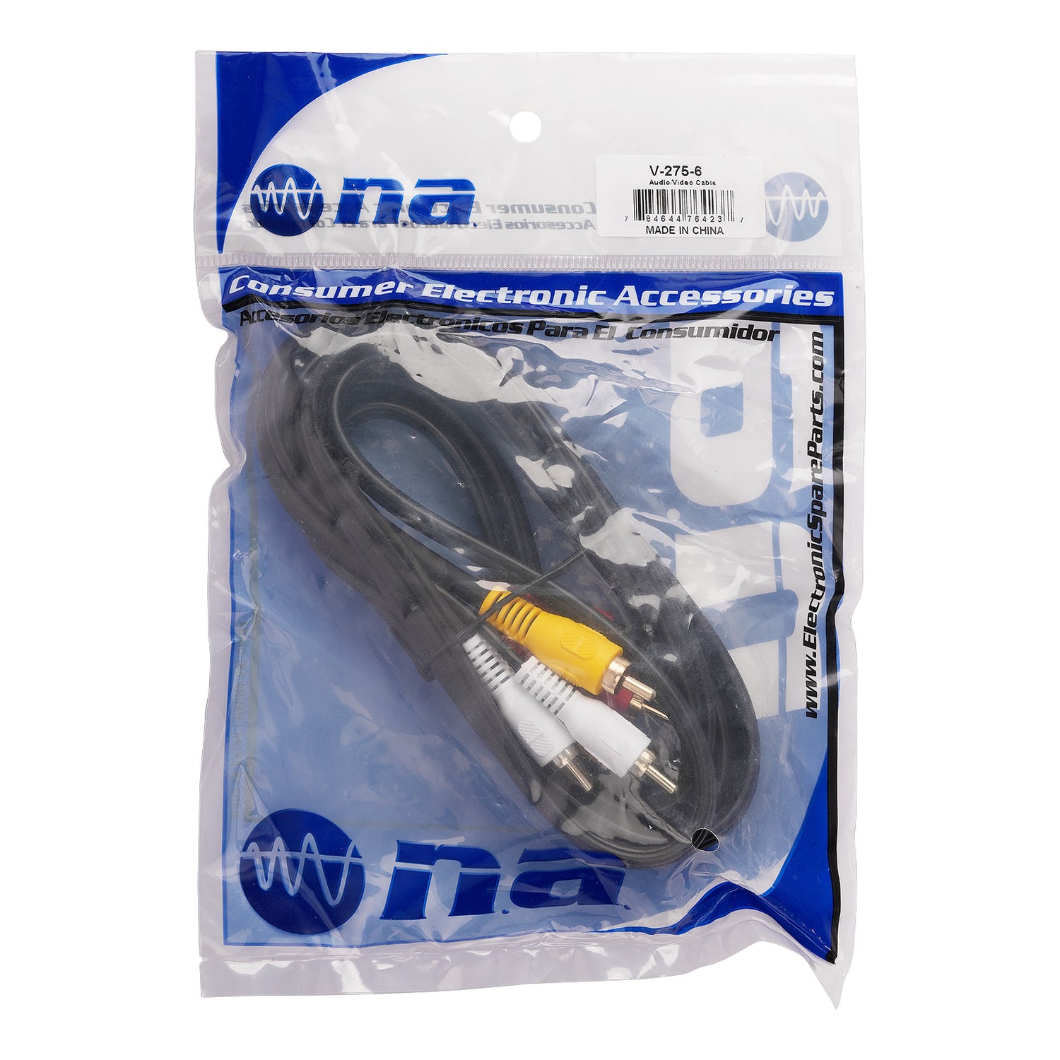 6Ft. RG-6 RCA Video Cable (V-275-6)