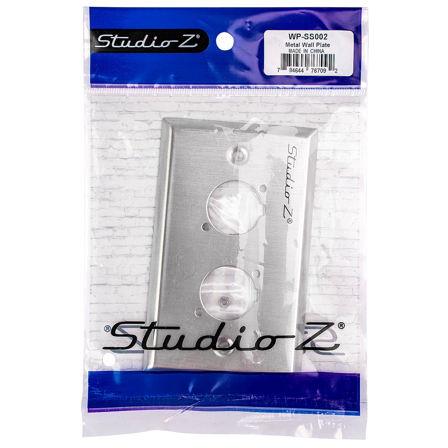 Duplex Metal Wall Plate (WP-SS002)