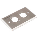 Duplex Metal Wall Plate (WP-SS002)