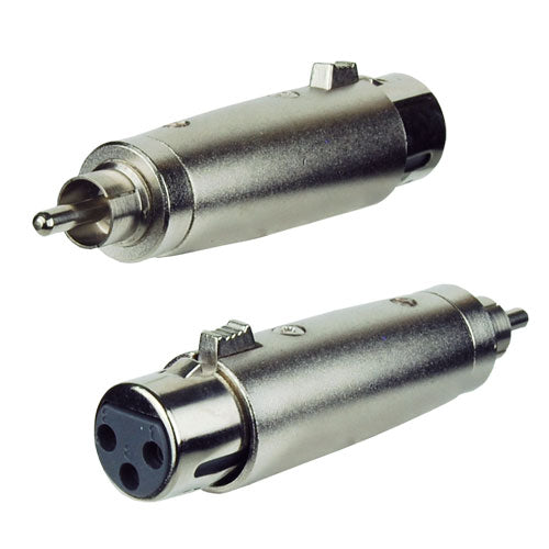 XLR Female to RCA Male Plug Connector (ZA-XLRF-RCAM)