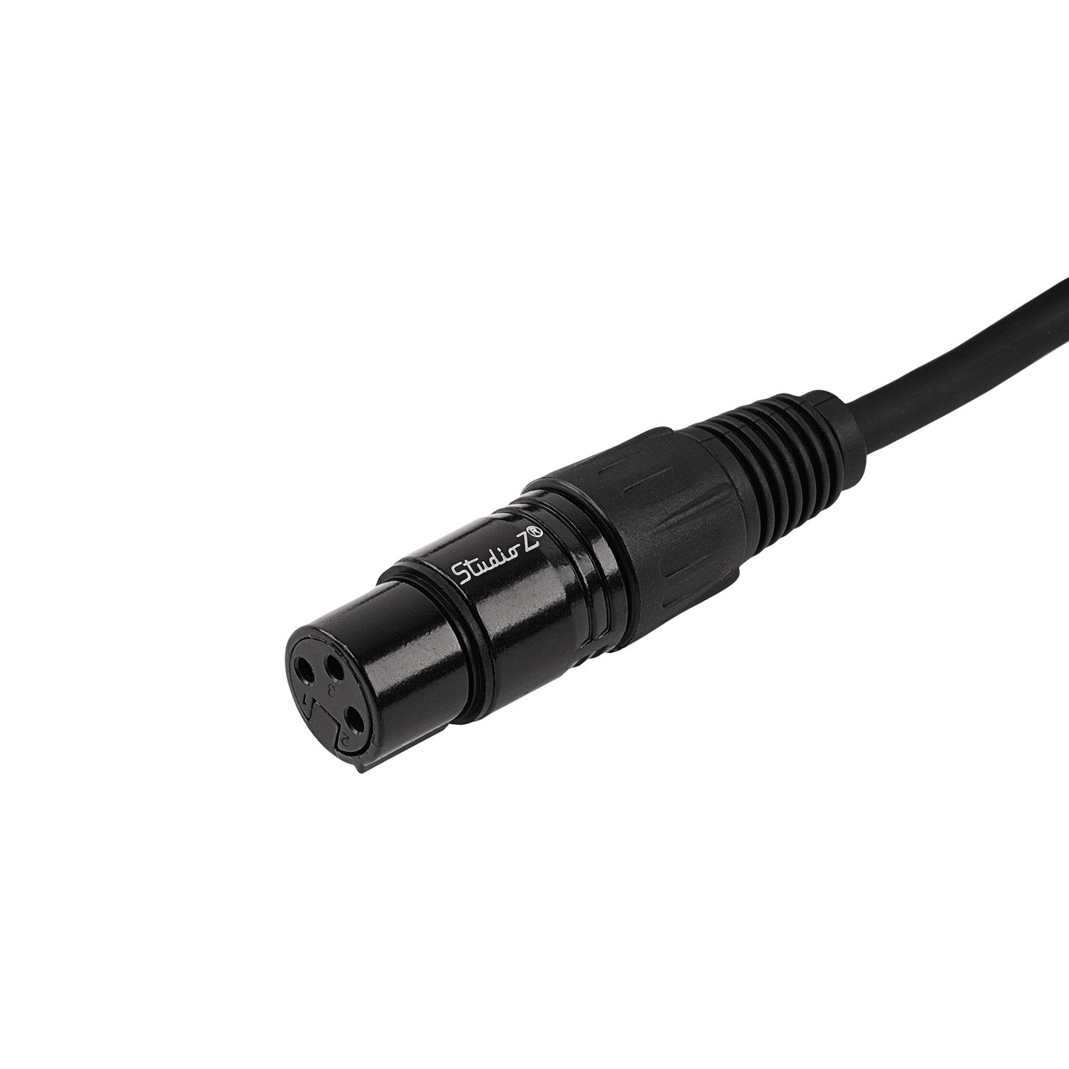 3 Pin XLR Male to XLR Female DMX Cable (ZDMX-3XLRMF-30B)