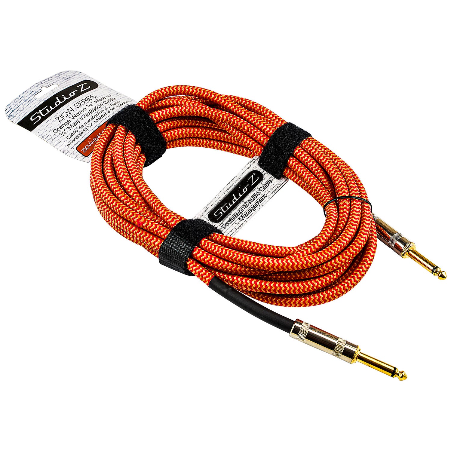 20' Orange Woven 1/4