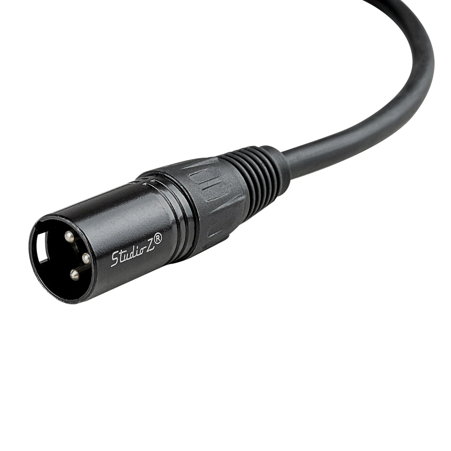 3' 3 Pin XLR Male to 3 Pin XLR Female, Microphone Cable (ZMC-24XMXF-3BP)