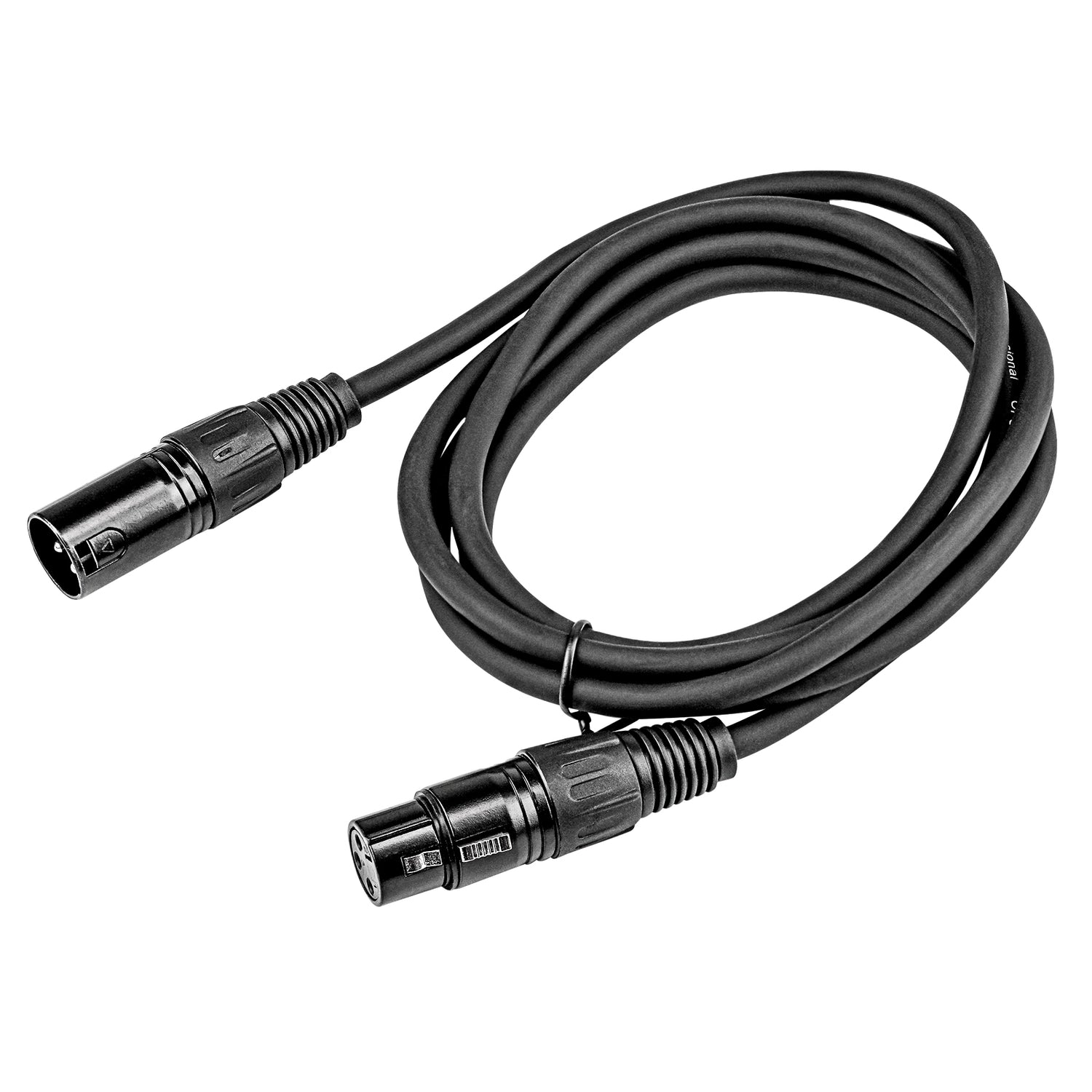6' 3 Pin XLR Male to 3 Pin XLR Female, Microphone Cable (ZMC-24XMXF-6BP)