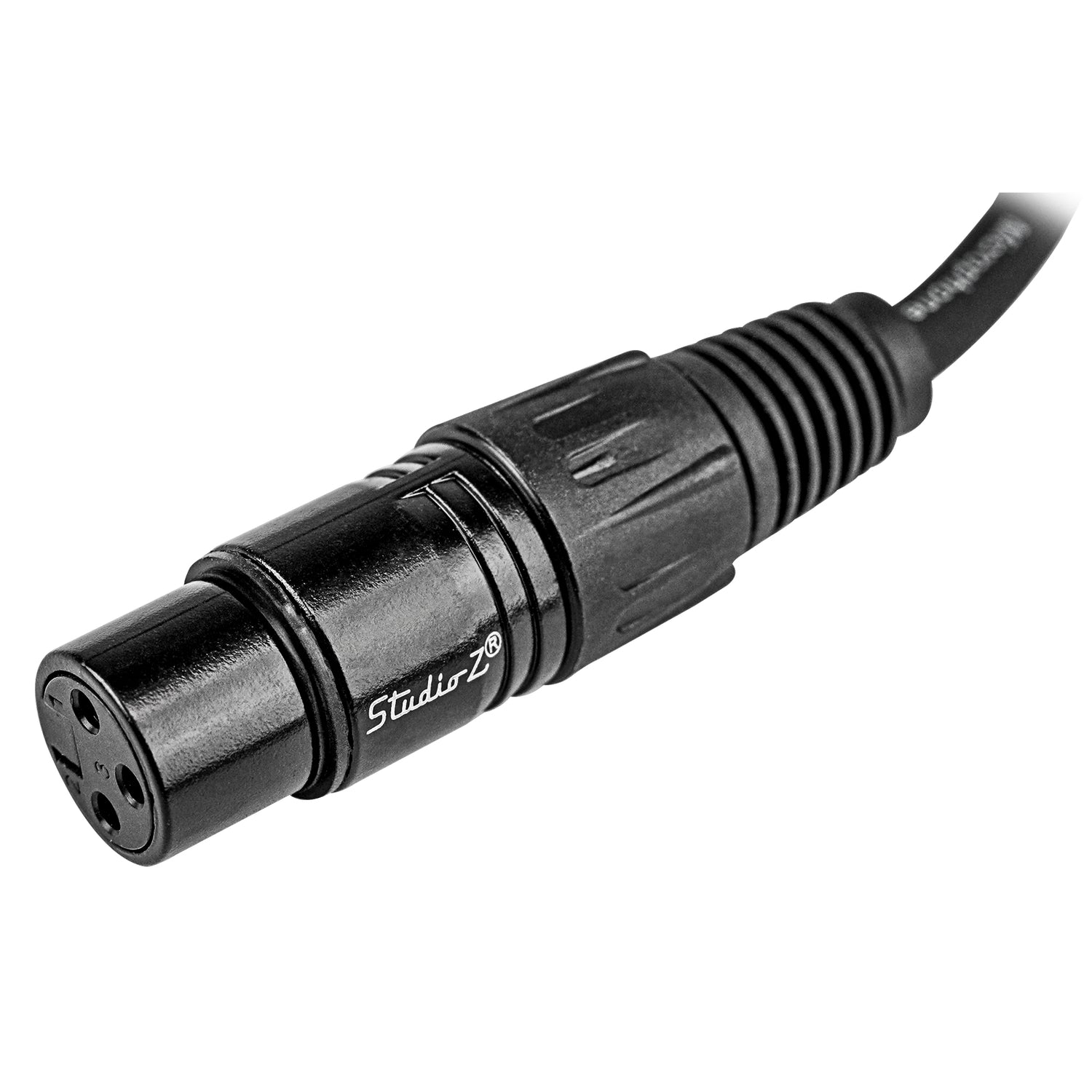 75' 3 Pin XLR Male to 3 Pin XLR Female, Microphone Cable (ZMC-24XMXF-75BP)