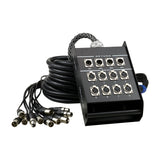30' 12 Channel XLR Snake Cable (ZMT-12S-TB30)