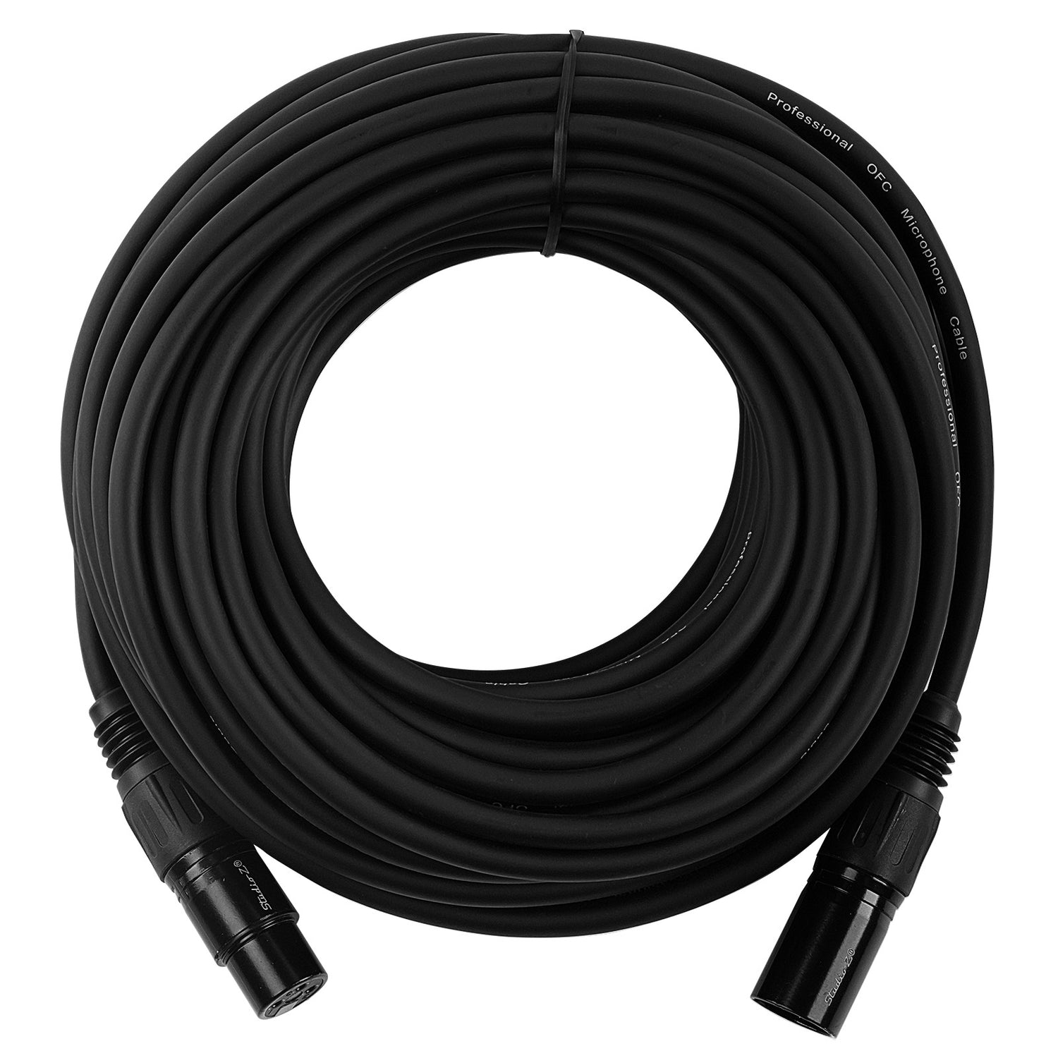 50' 3 Pin XLR Male to XLR Female Microphone Cable (ZMV-24XMXF-50BP)