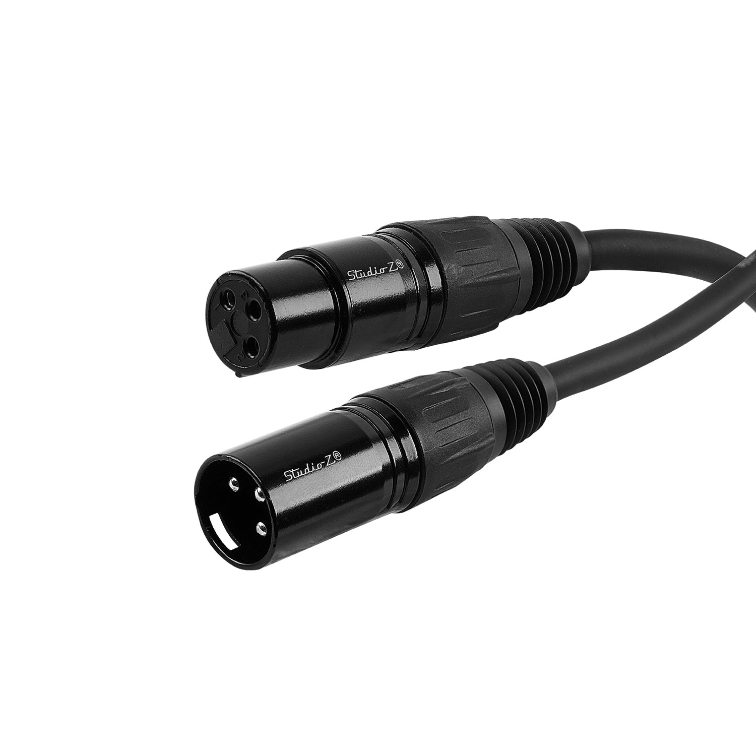 50' 3 Pin XLR Male to XLR Female Microphone Cable (ZMV-24XMXF-50BP)